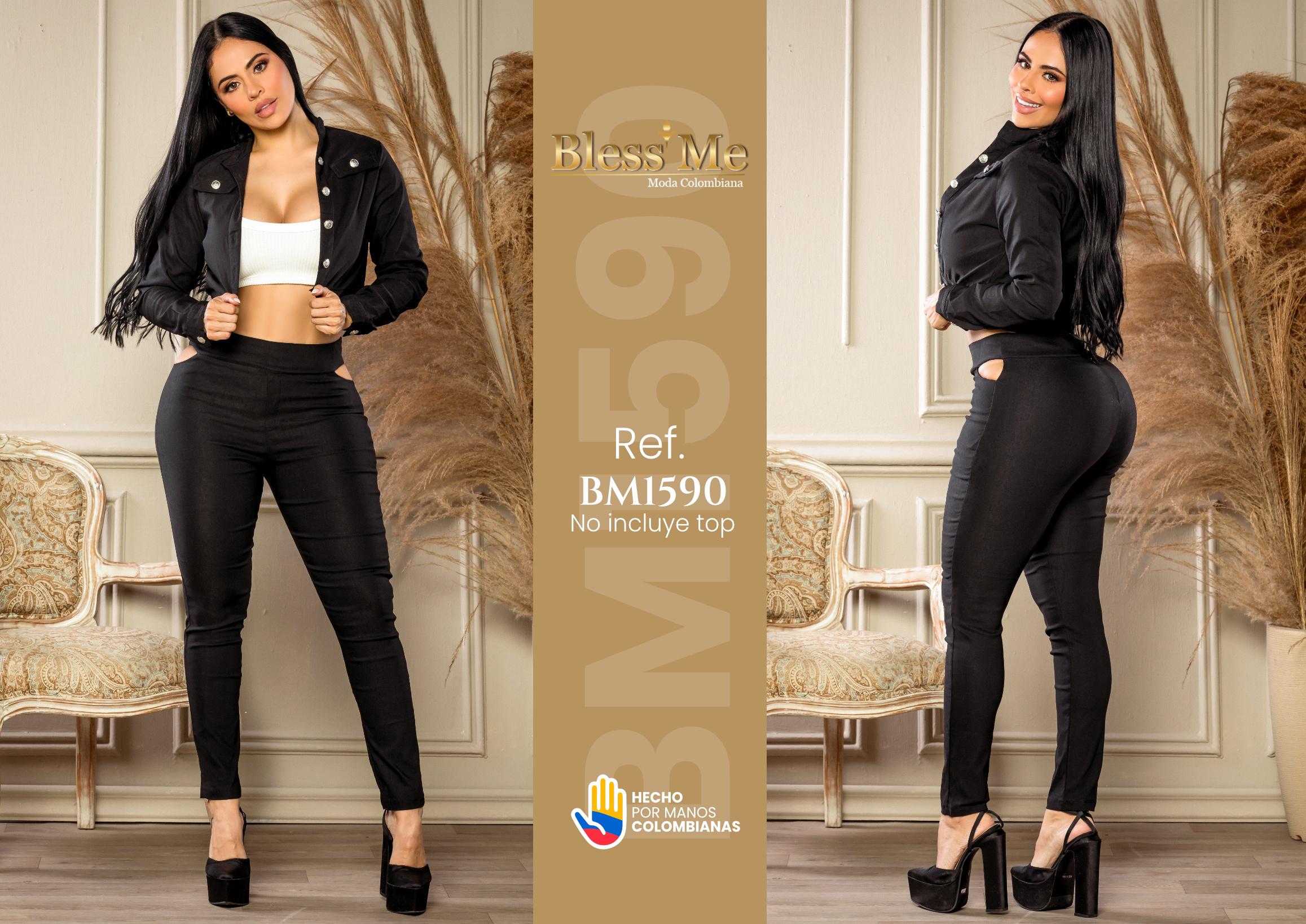 Ref. 058 -BM1590 Conjunto colombiano elegante - Ropa Colombiana