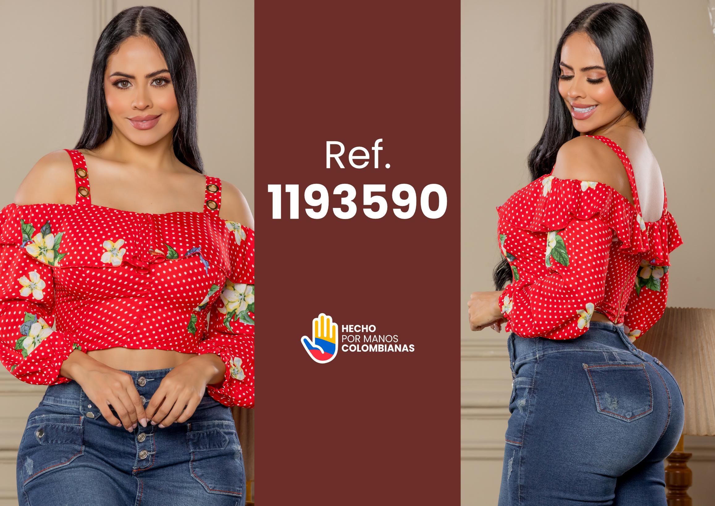 Ref. 045 -1193590 Blusa Colombiana de Moda - Ropa Colombiana