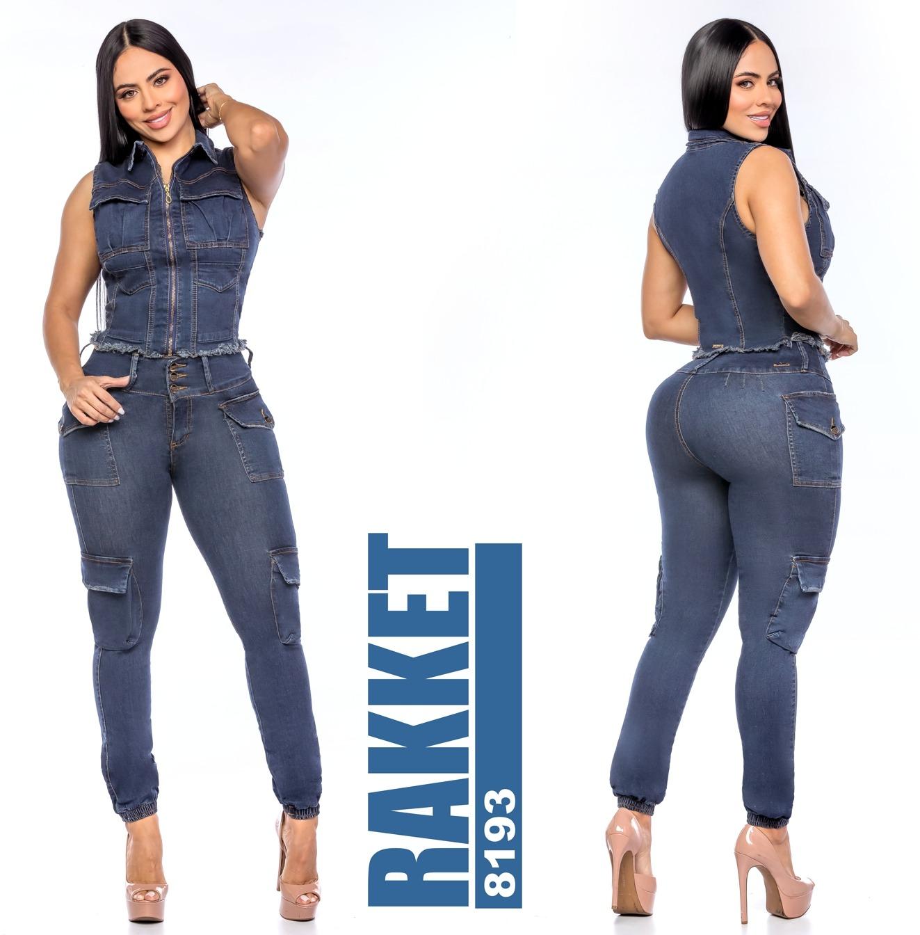 Ref. 006 -8193 Conjunto Largo Push Up con Chaleco - Ropa Colombiana