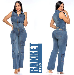 Ref. 006 -8195 Conjunto Largo Push Up con Chaleco - Ropa Colombiana