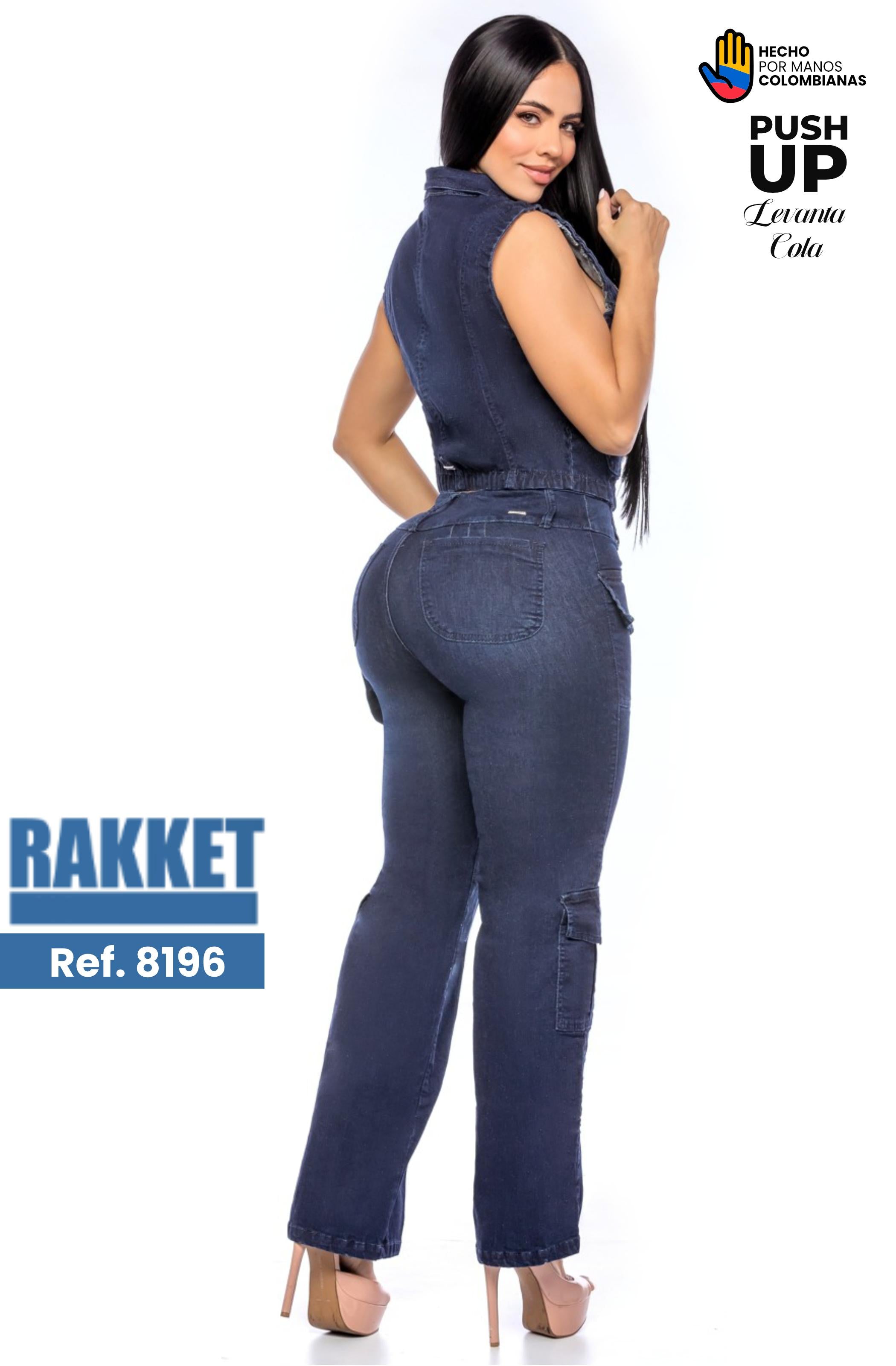 Ref. 006 -8196 Conjunto Largo Push Up con Chaleco