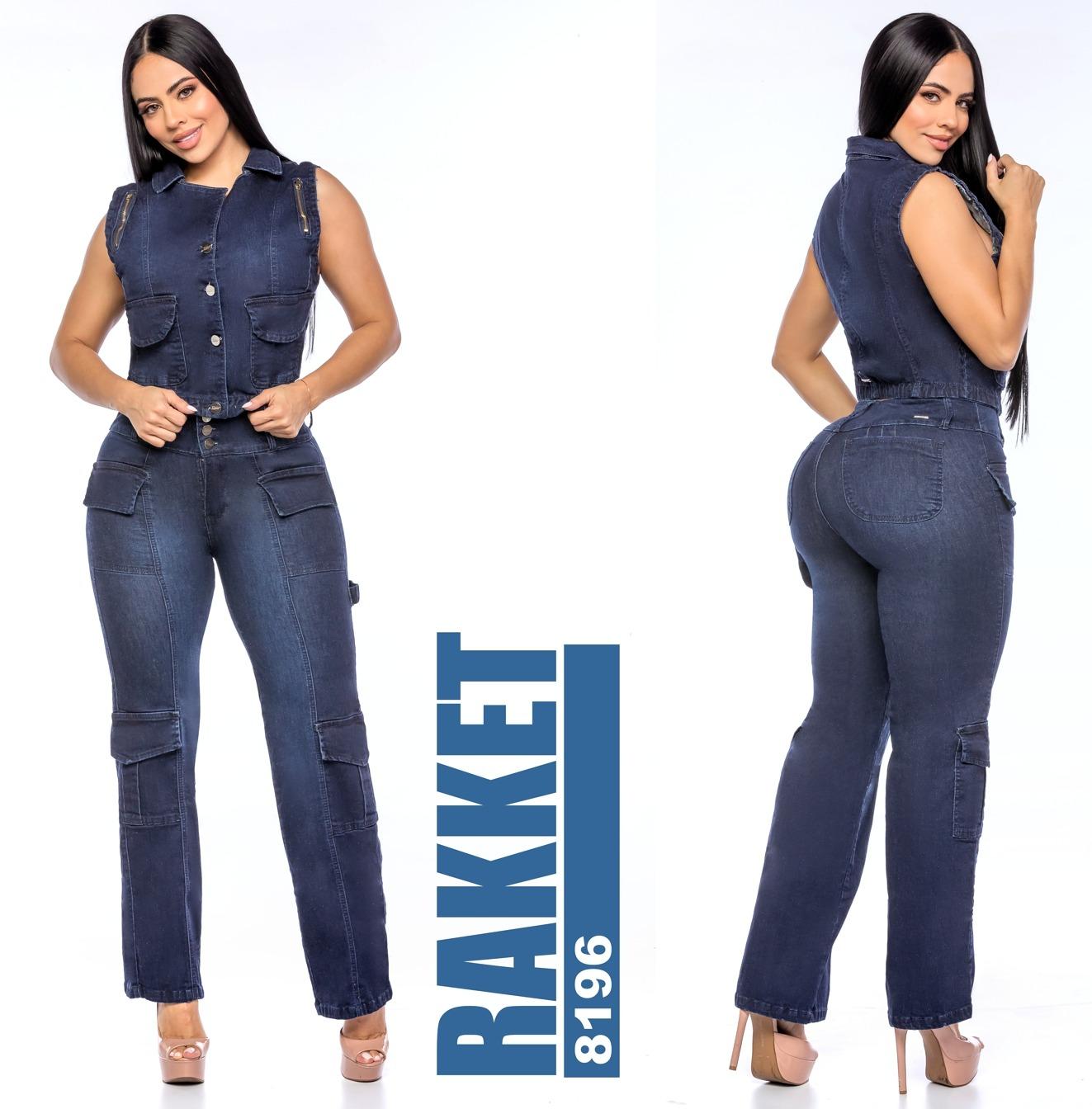 Ref. 006 -8196 Conjunto Largo Push Up con Chaleco - Ropa Colombiana