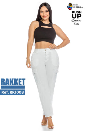 Ref. 006 -RK1008 Pantalón Push Up Colombiano - Ropa Colombiana