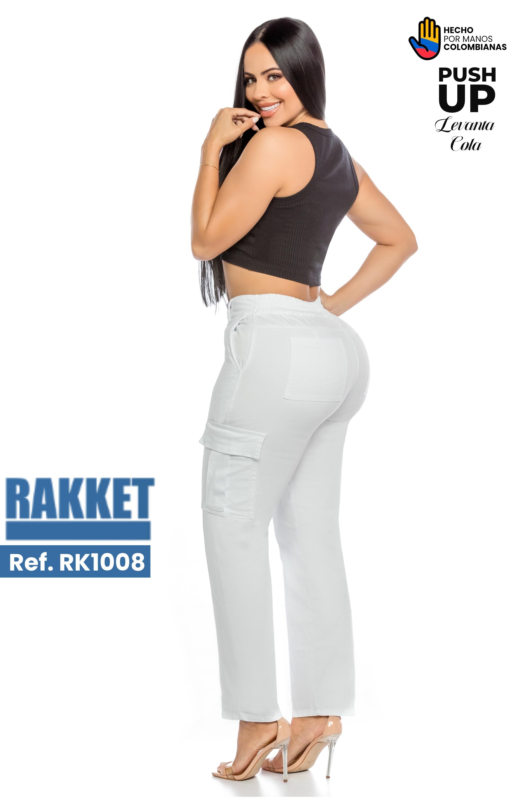Ref. 006 -RK1008 Pantalón Push Up Colombiano - Ropa Colombiana