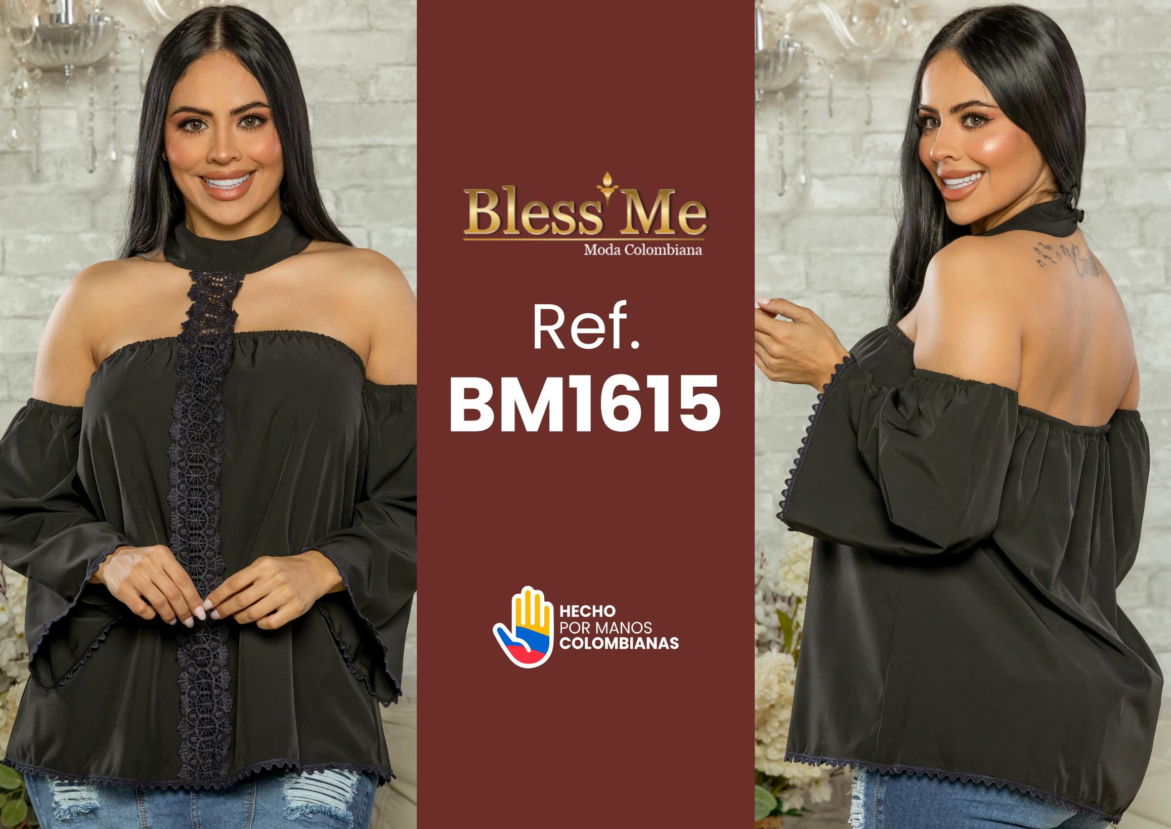 Ref. 058 -BM1615 Blusa colombiana - Ropa Colombiana
