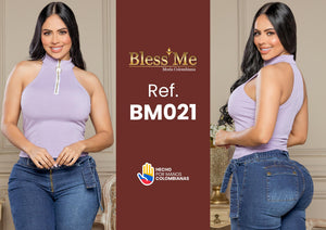 Ref. 058 -BM021 Blusas Colombianas de Moda - Ropa Colombiana