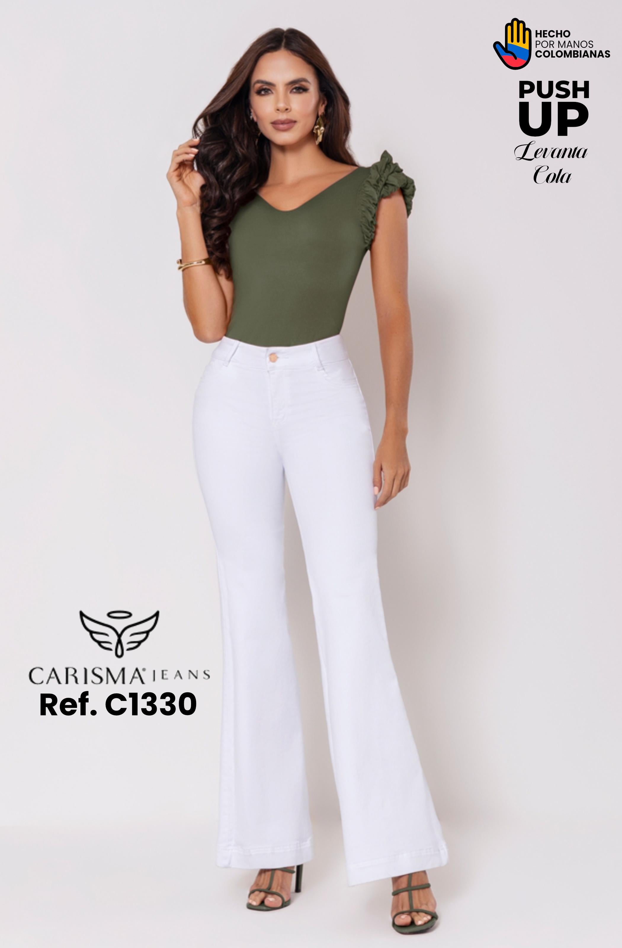 Ref. 070 -C1330 Jean Push Up Levantacola Colombiano