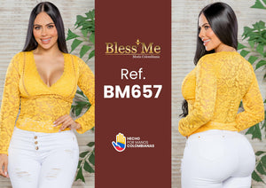 Ref. 082 -BM657 Blusa Bless Me - Ropa Colombiana