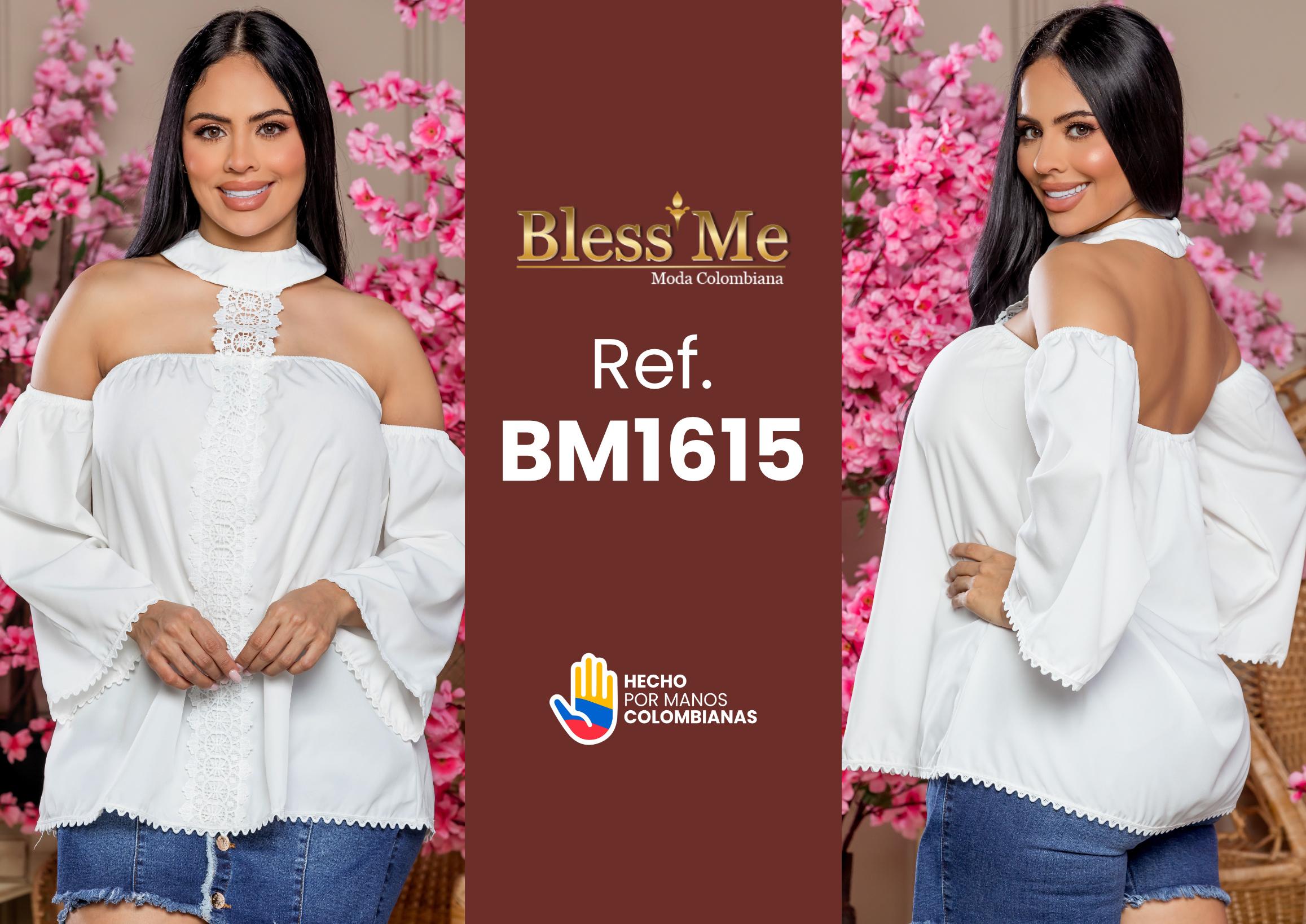 Ref. 058 -BM1615 Blusa colombiana - Ropa Colombiana