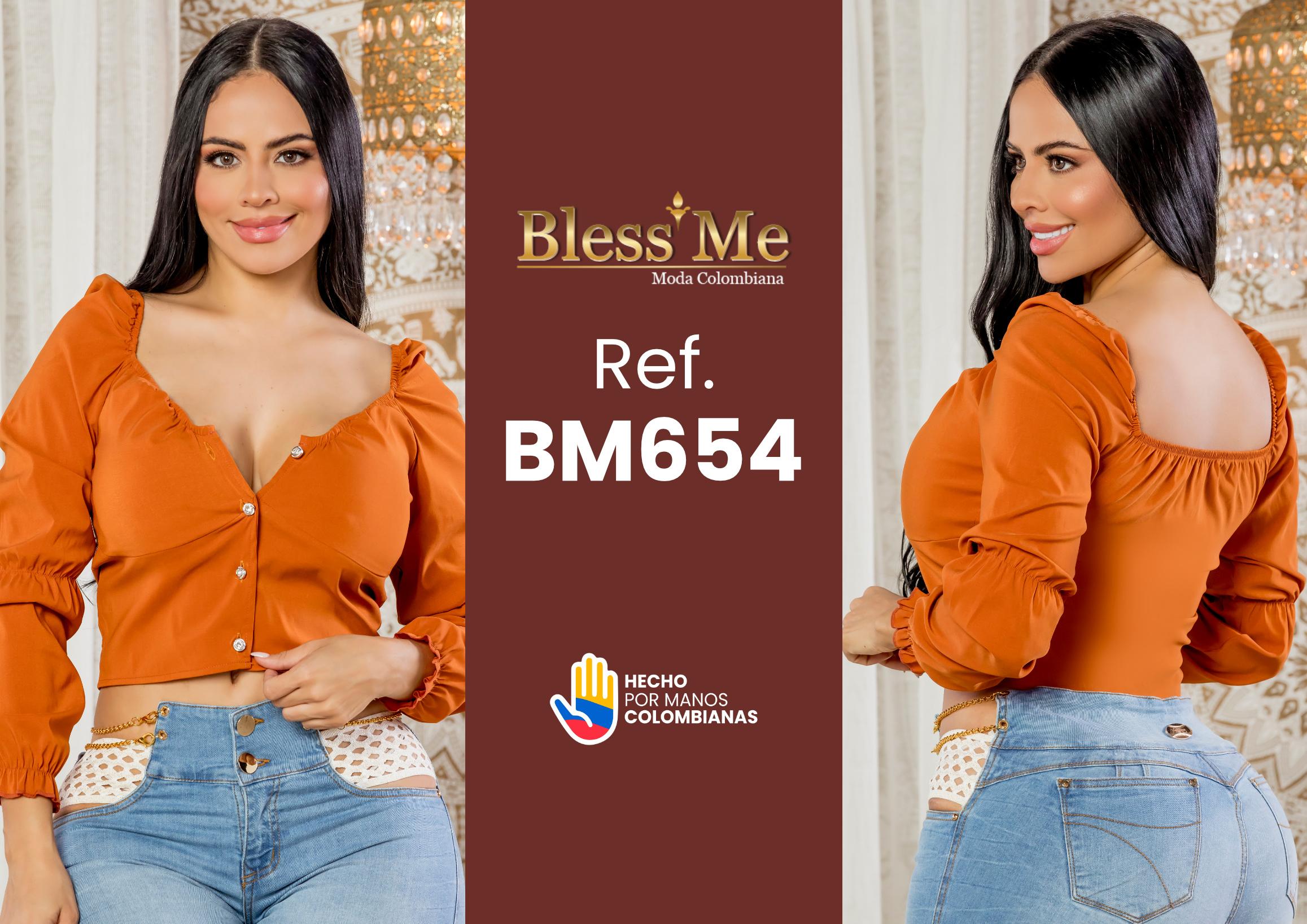 Ref. 071 -BM654 Blusa Colombiana Bless Me - Ropa Colombiana
