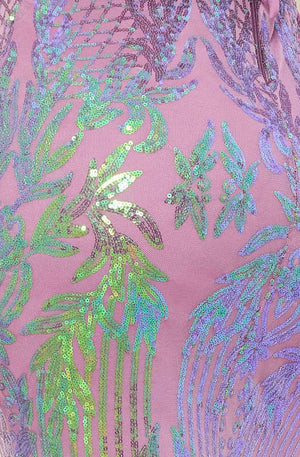 Ref. 003 -SDM1323SPB Vestido de Fiesta Largo - Ropa Colombiana