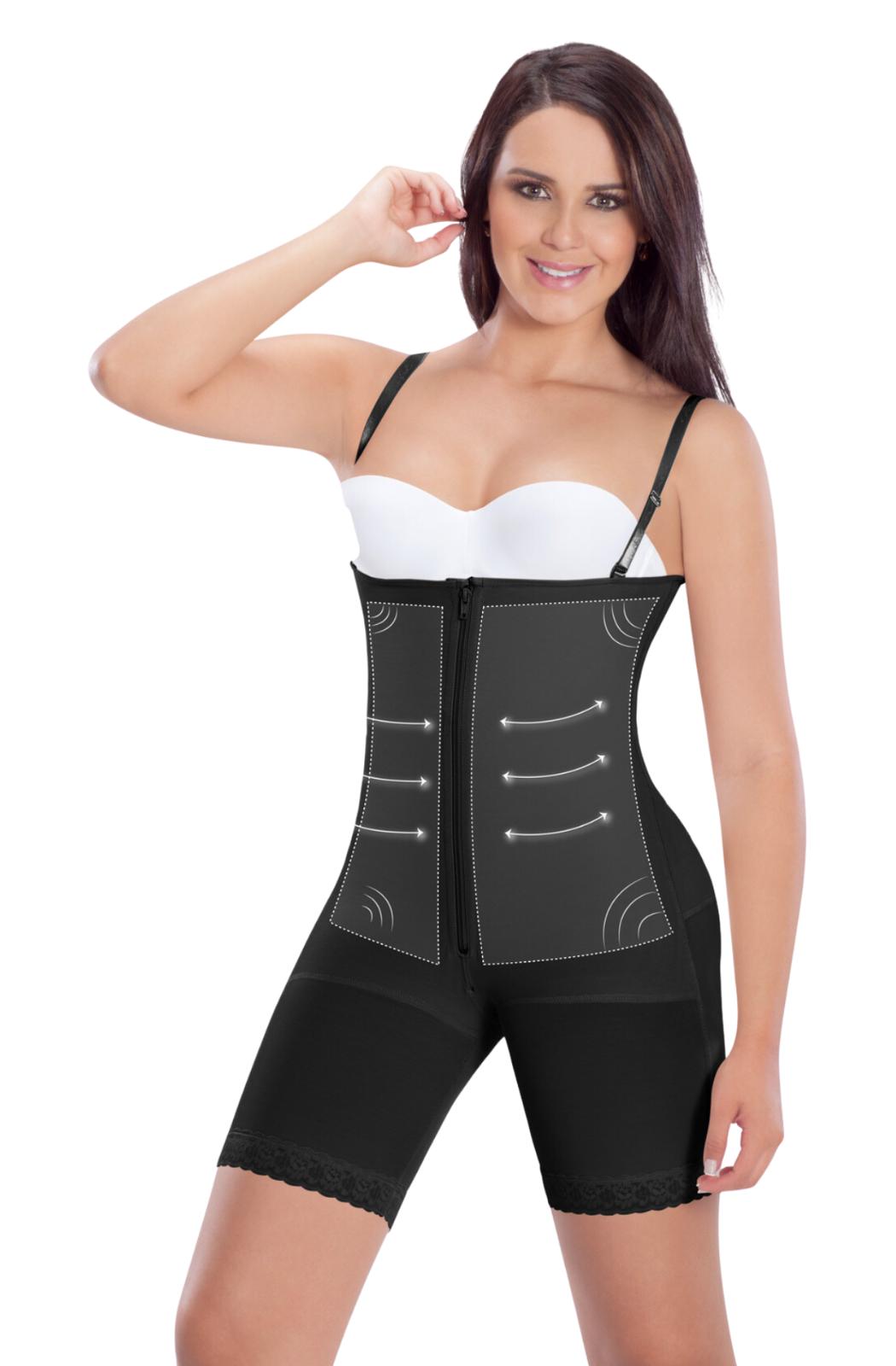 Ref. 019 -9117 Faja Medio Muslo de Alta Compresión - Ropa Colombiana