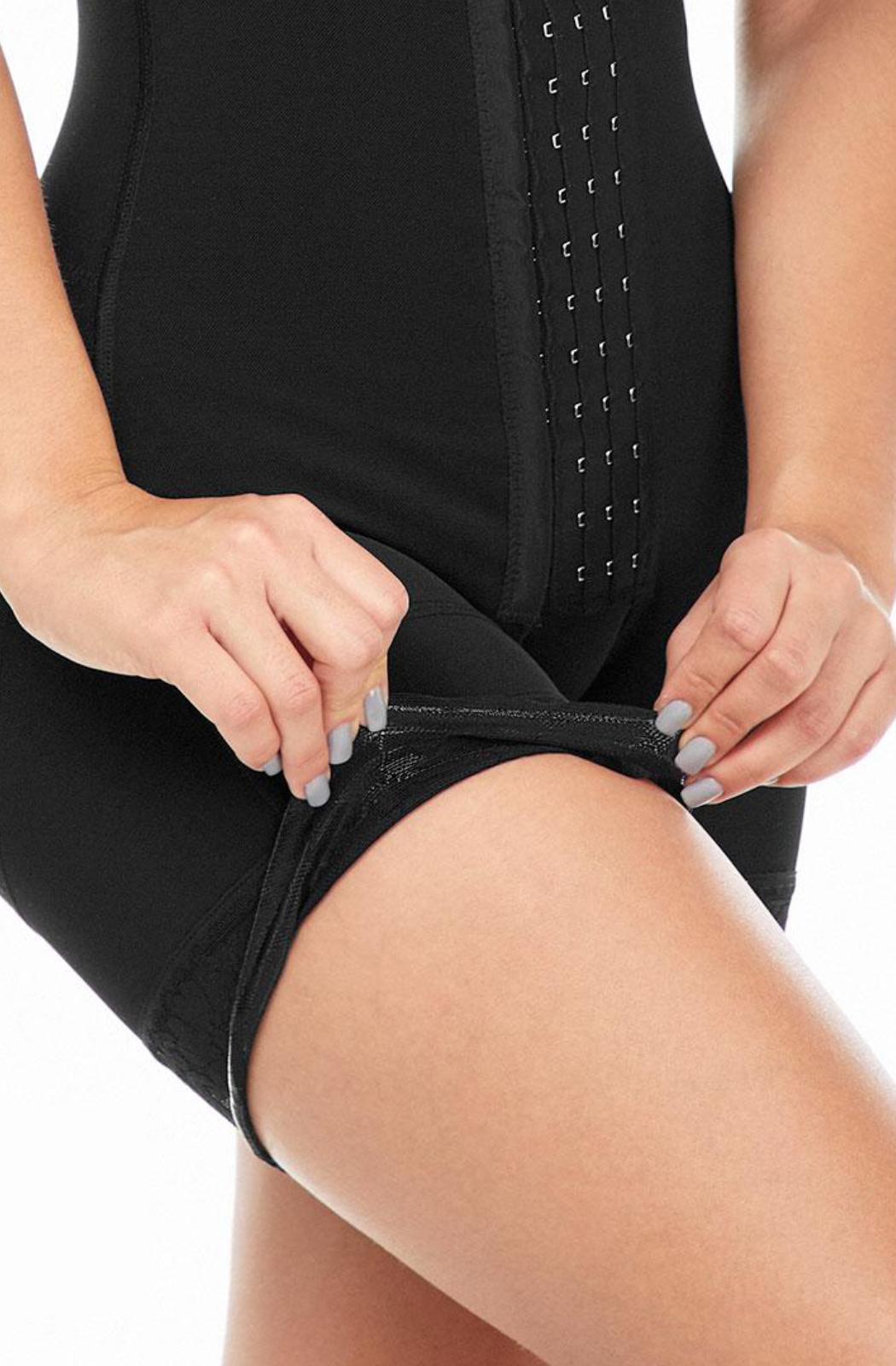 Ref. 019 -FQ102 Faja Corta con Brasier Levanta Cola Postquirúrgica - Ropa Colombiana