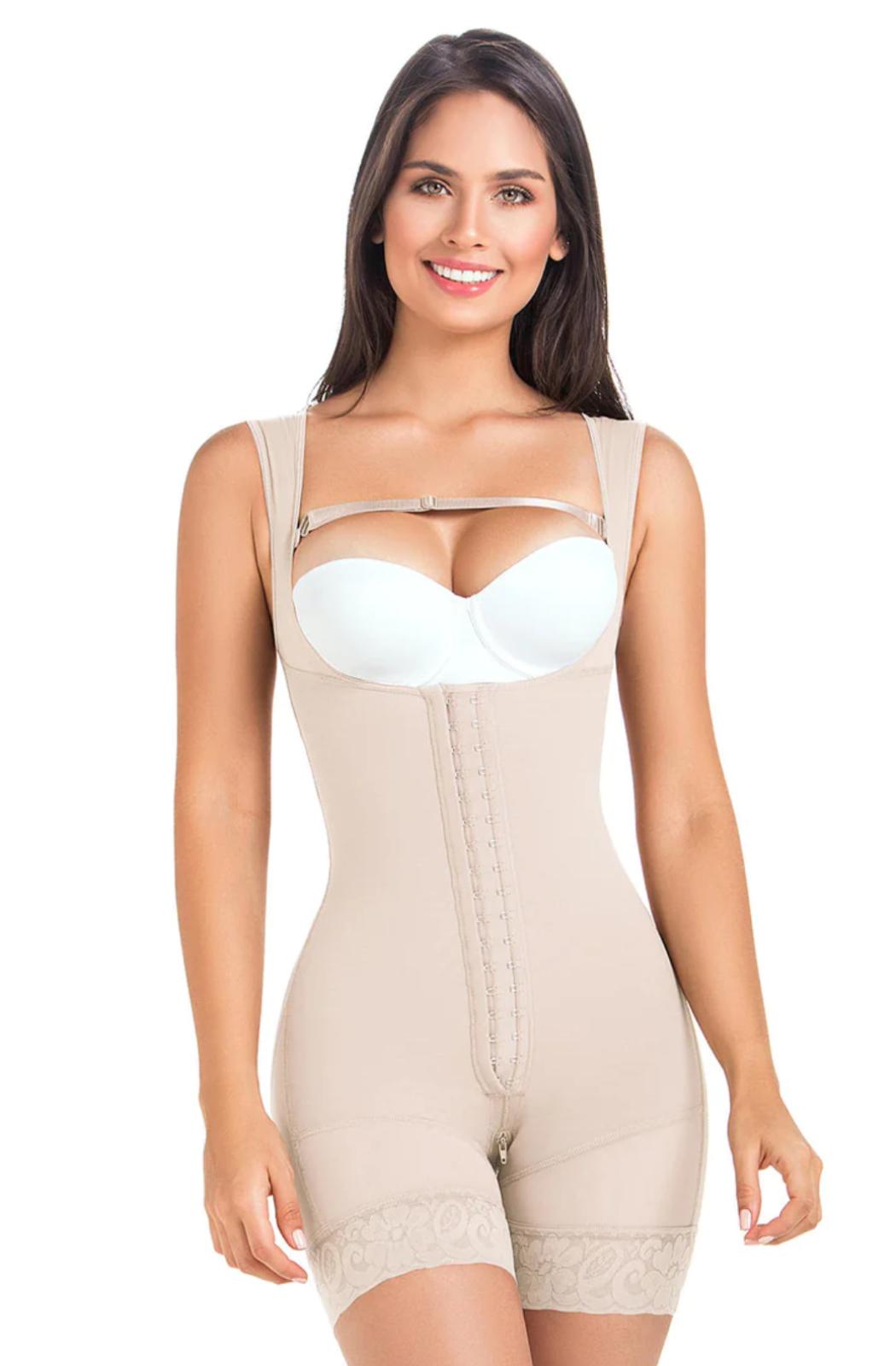 Ref. 019-  FQ105 -9478 Faja Posquirúrgica Media Pierna - Ropa Colombiana