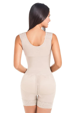 Ref. 019-  FQ105 -9478 Faja Posquirúrgica Media Pierna - Ropa Colombiana