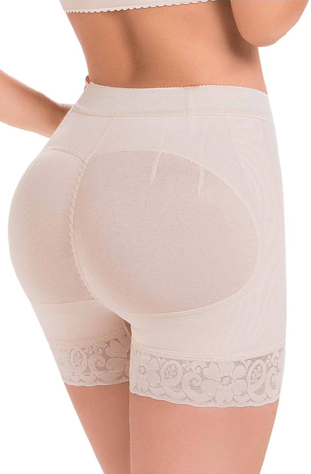 Ref. 019 -FU101 Short Moldeador Con Realce De Cadera - Ropa Colombiana