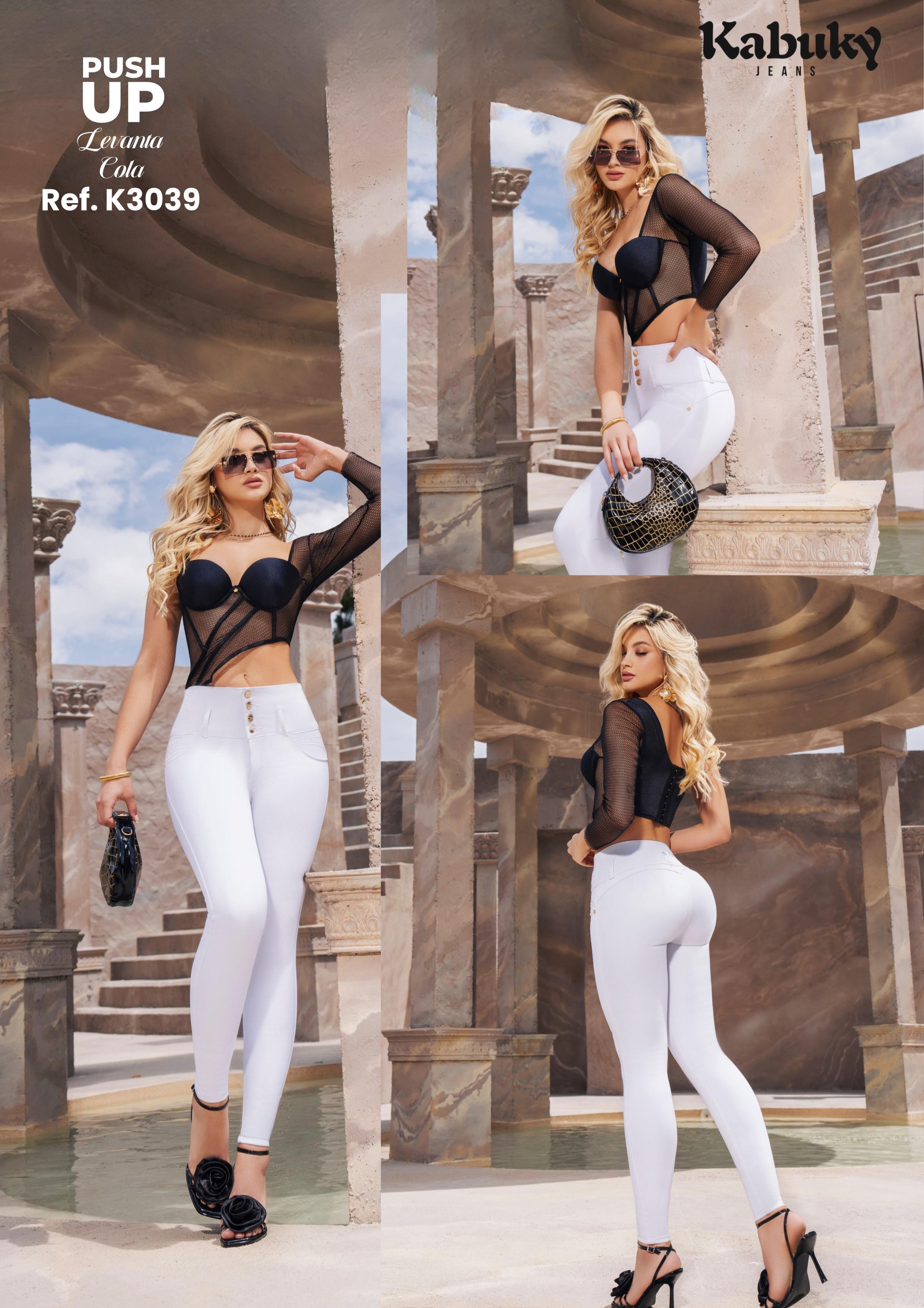 Ref. 050 -K3039 Jeans Colombianos Push Up - Ropa Colombiana