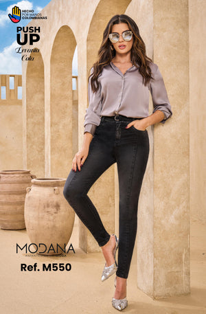 Ref. 077 -M550 Jean Push up - Ropa Colombiana