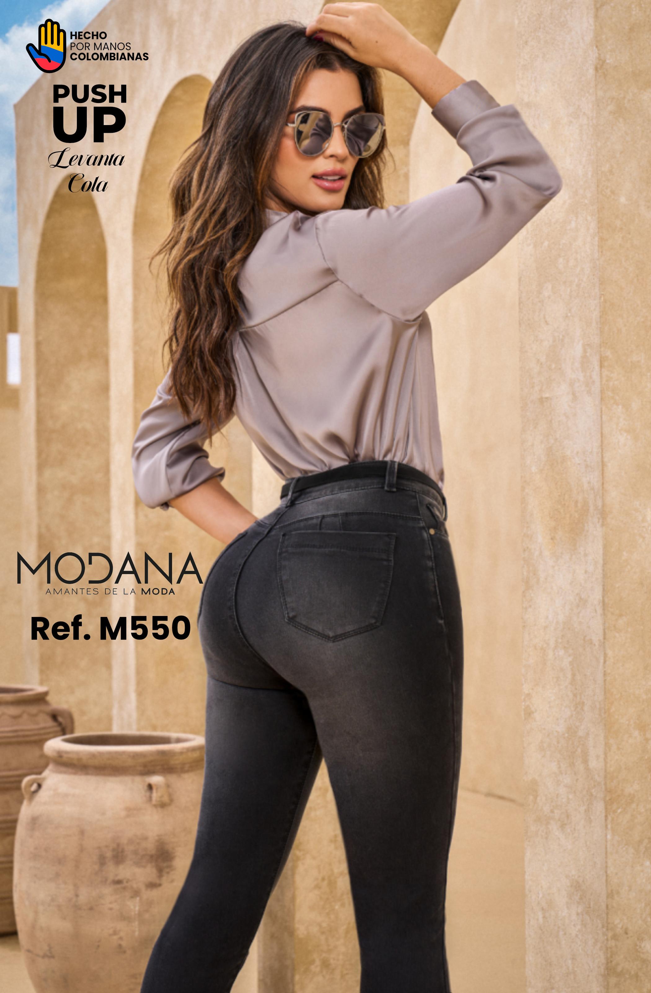 Ref. 077 -M550 Jean Push up - Ropa Colombiana