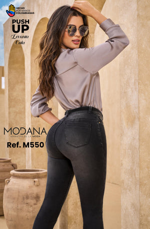 Ref. 077 -M550 Jean Push up - Ropa Colombiana