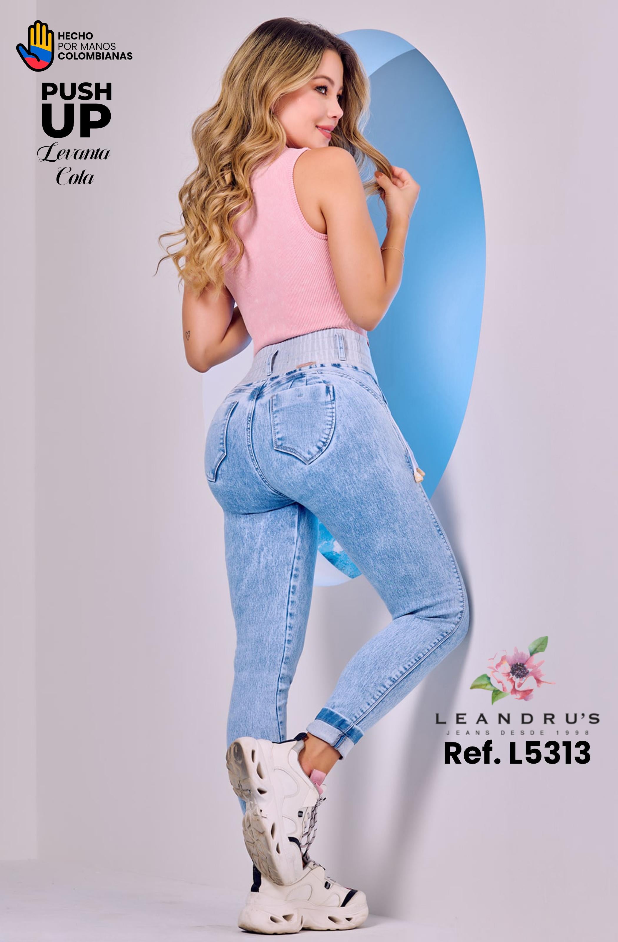 Ref. 10255 -L5313 Jean Push Up Colombiano