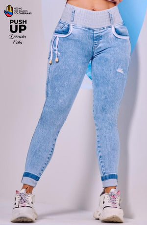 Ref. 10255 -L5313 Jean Push Up Colombiano - Ropa Colombiana