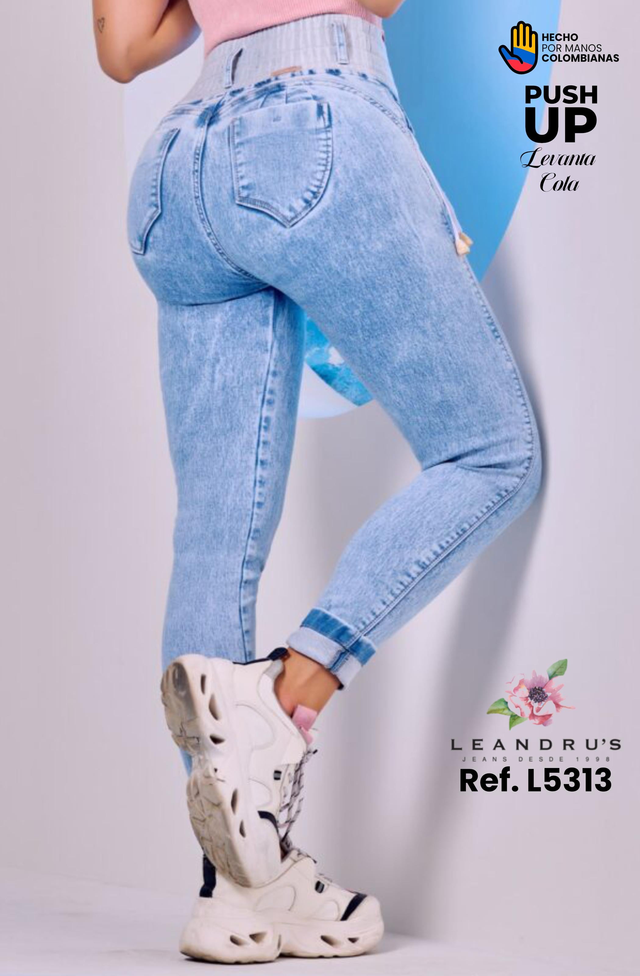 Ref. 10255 -L5313 Jean Push Up Colombiano - Ropa Colombiana