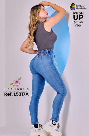 Ref. 10255 -L5317A Jean Push Up Colombiano - Ropa Colombiana