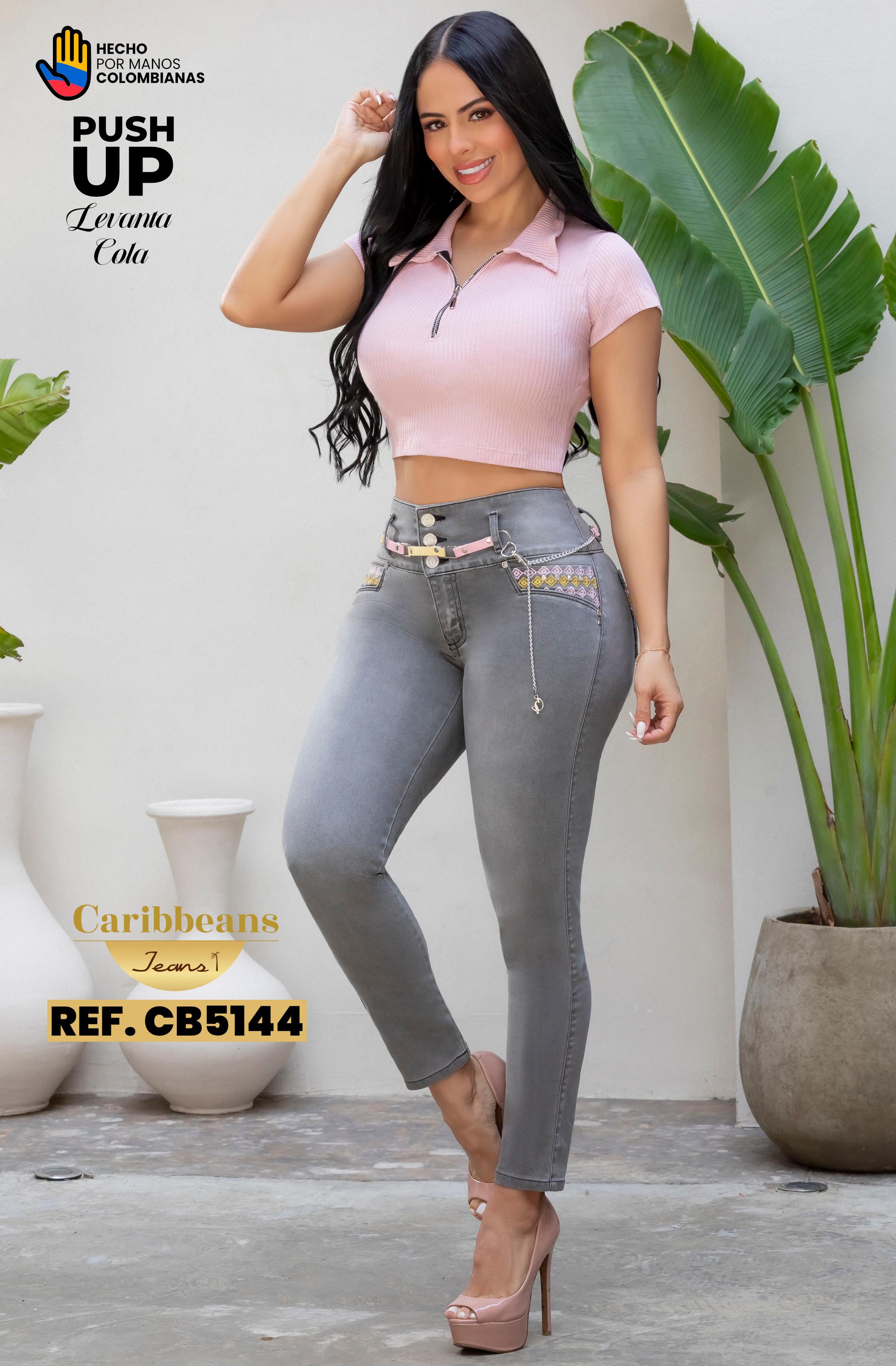 Ref. 041 -CB5144 Jean Push Up Colombiano - Ropa Colombiana