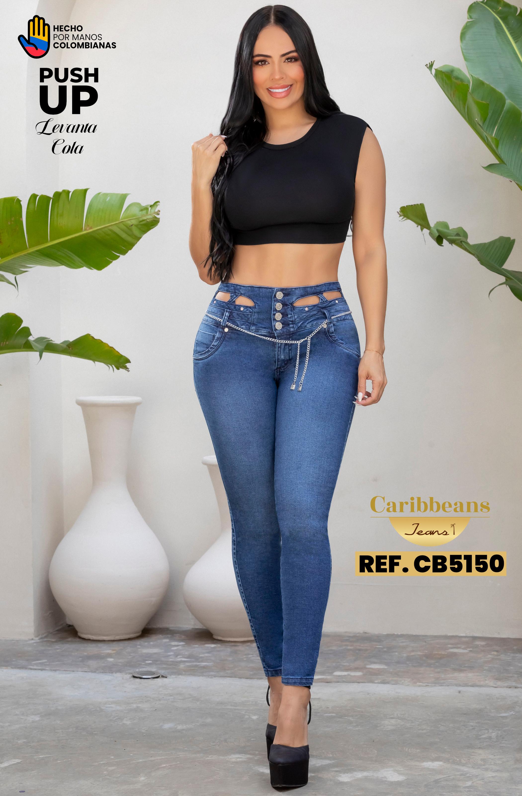 Ref. 041 -CB5150 Jeans Colombiano Push Up - Ropa Colombiana