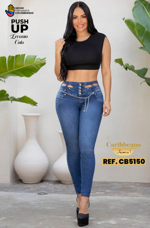 Ref. 041 -CB5150 Jeans Colombiano Push Up - Ropa Colombiana