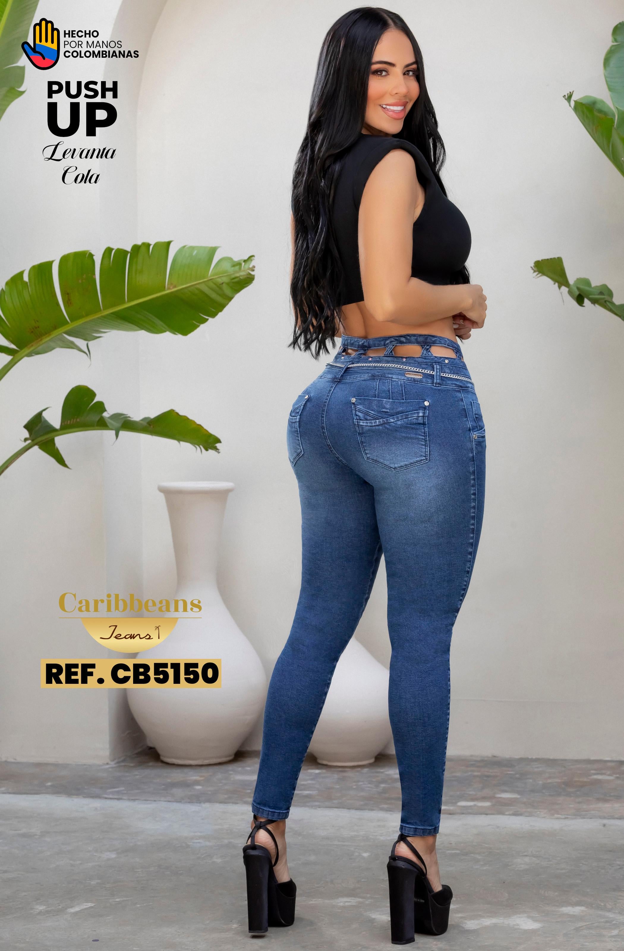 Ref. 041 -CB5150 Jeans Colombiano Push Up - Ropa Colombiana