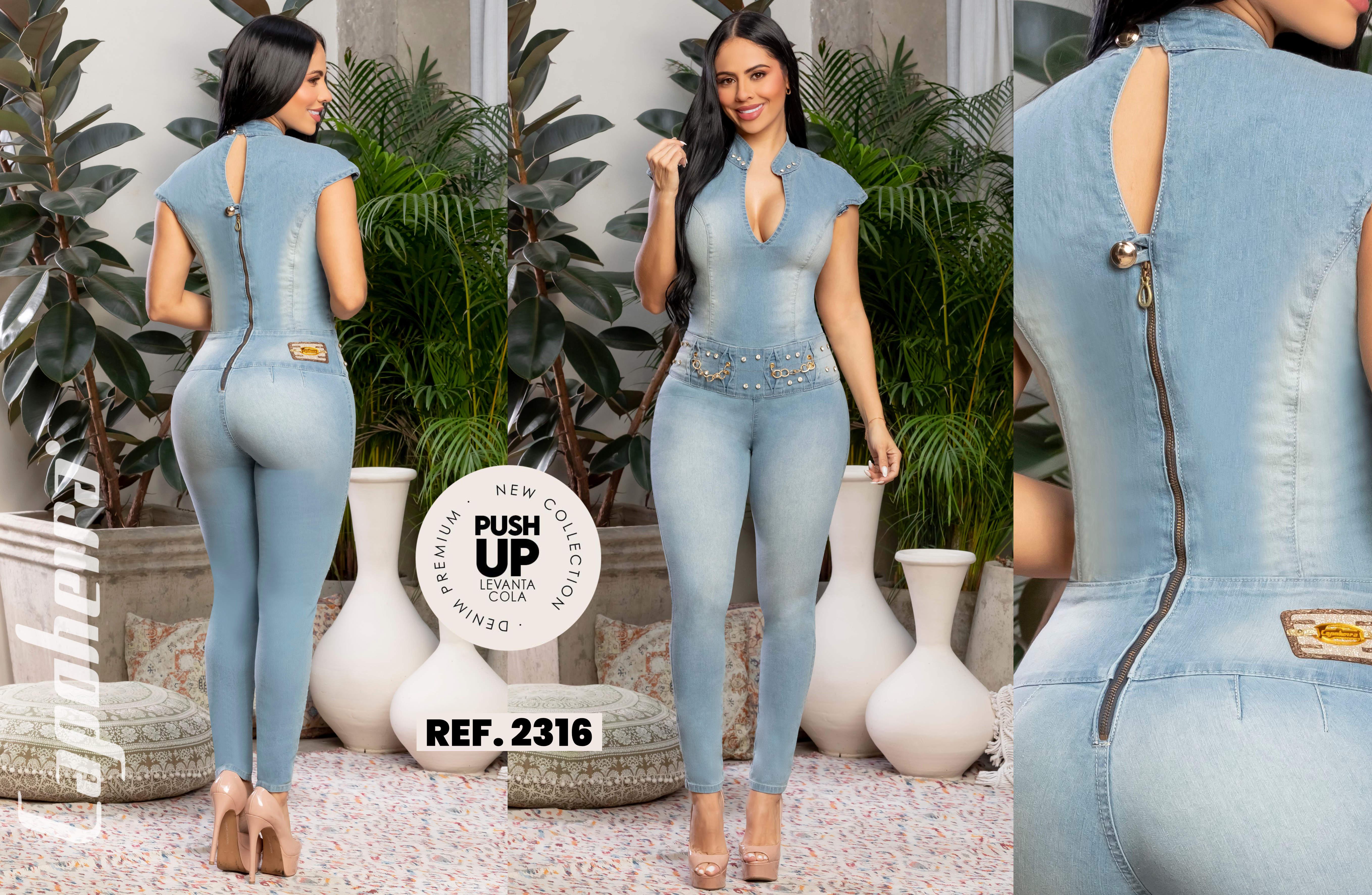 Ref. 006 -2316 ENTERIZO COLOMBIANO LEVANTACOLA - Ropa Colombiana