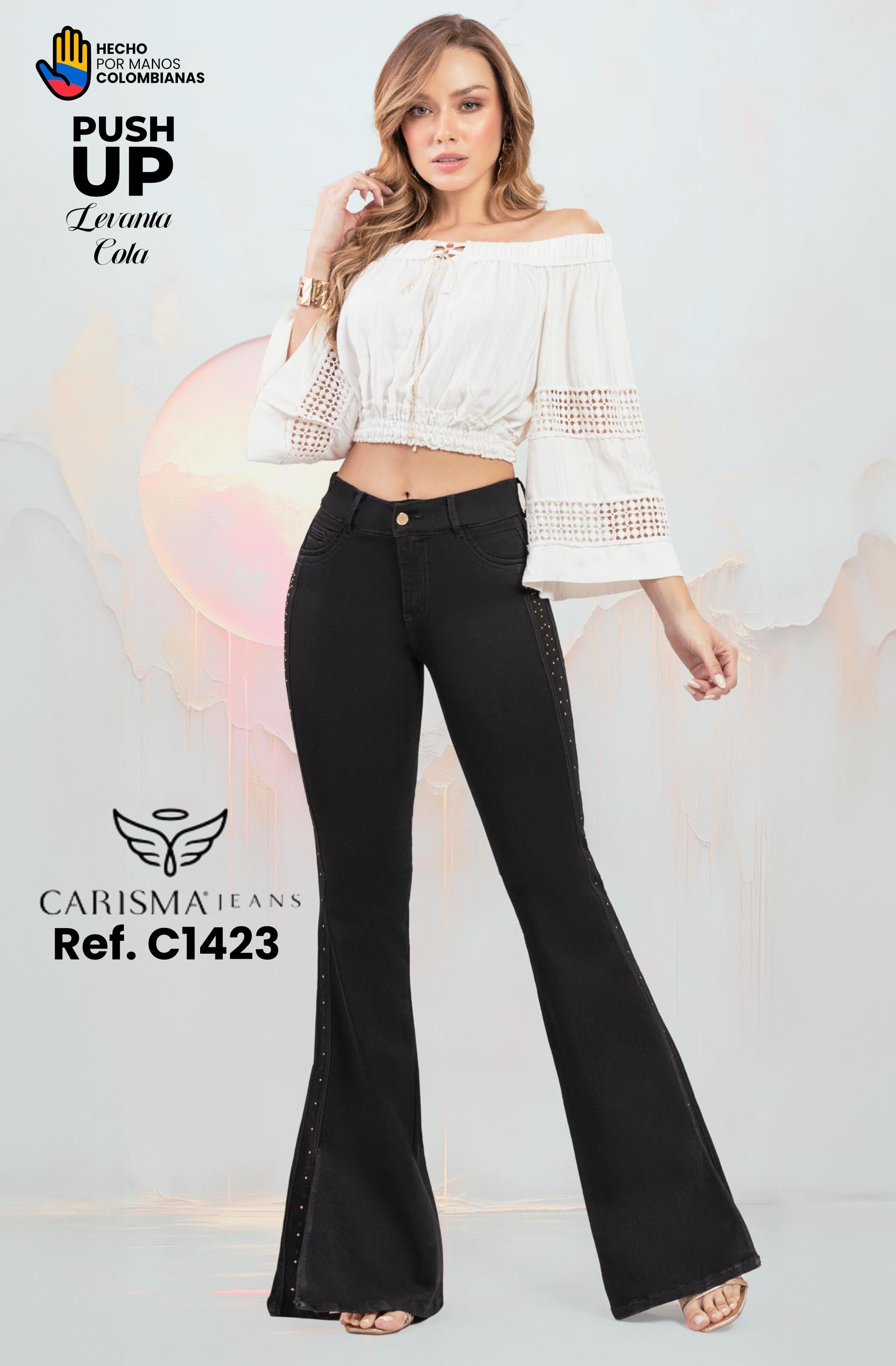 Ref. 070 -C1423 Jean Colombiano Push Up