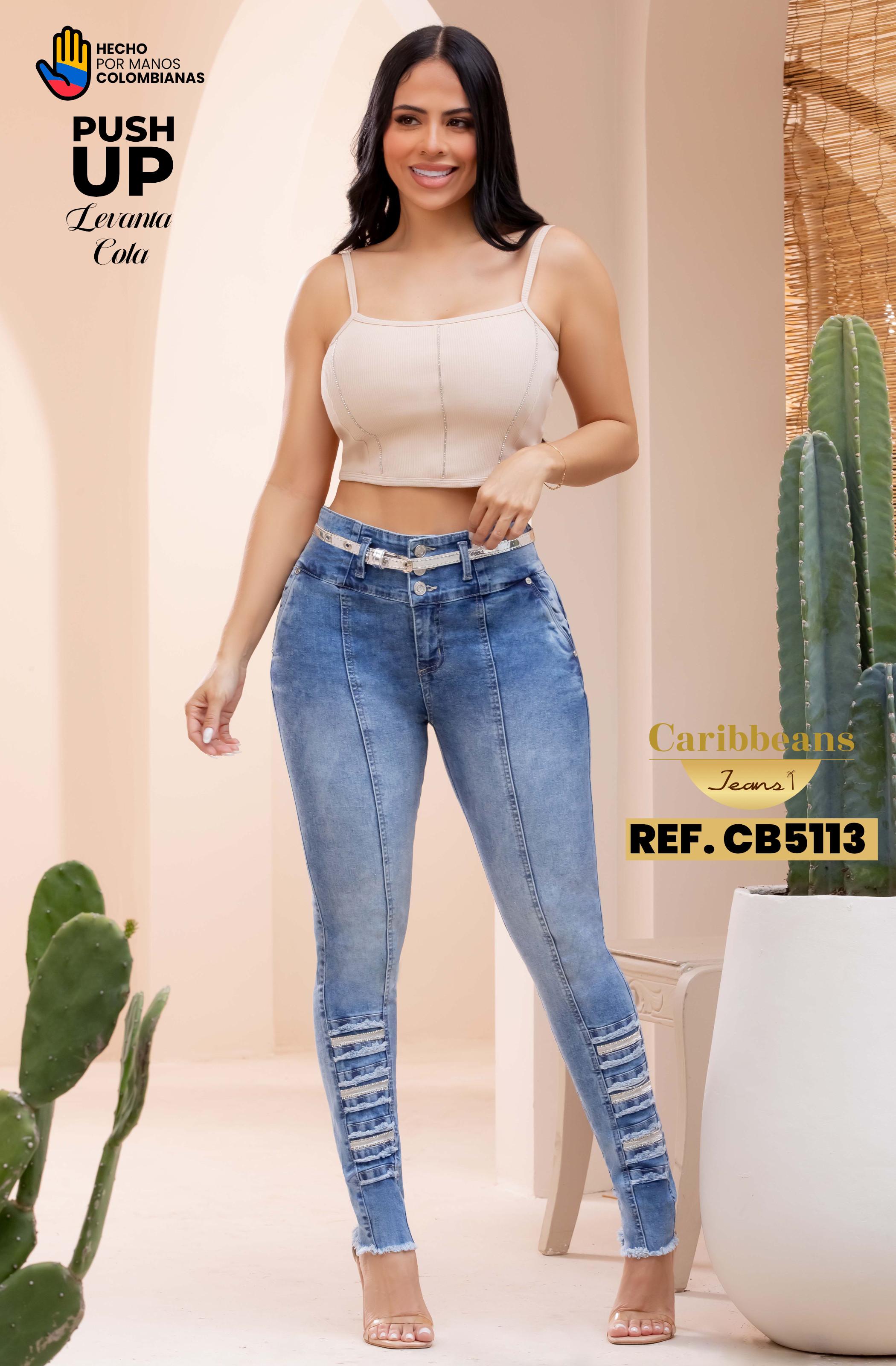 Ref. 041 -CB5113 Jean colombiano push up