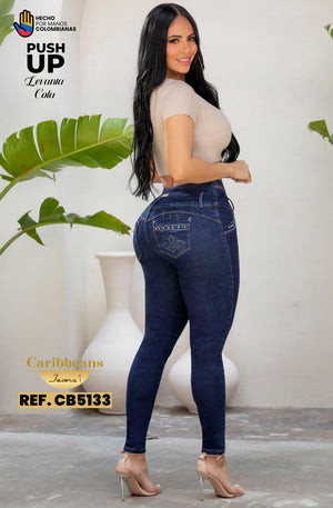 Ref. 041 -CB5133 Jean colombiano push up - Ropa Colombiana