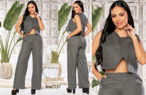 Ref. 5214002 -BM7737 Conjunto Largo Colombiano - Ropa Colombiana
