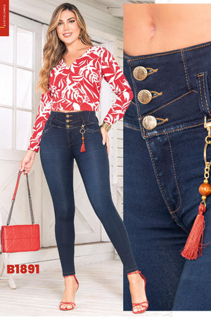 Ref. 57415520 -B1891 Jean Colombiano Push Up - Ropa Colombiana