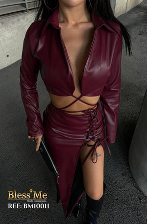 Ref. 5214002 -BM10011 Conjunto Falda Larga - Ropa Colombiana