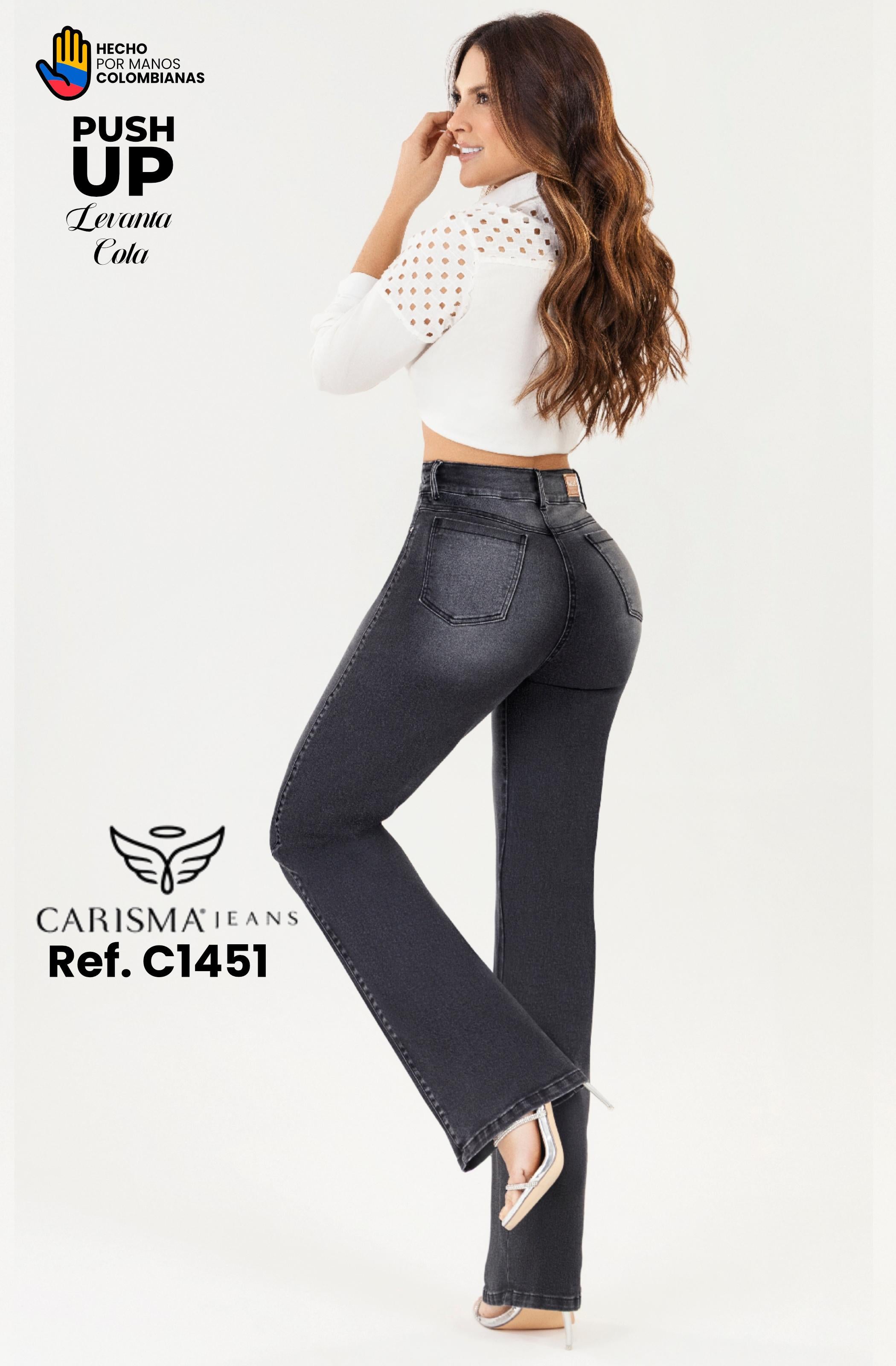 Ref. 070 -C1451 Jean colombiano corte recto - Ropa Colombiana