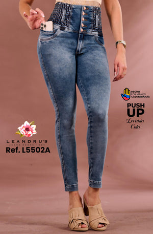 Ref. 10255 -L5502A Jean Colombiano Push Up - Ropa Colombiana
