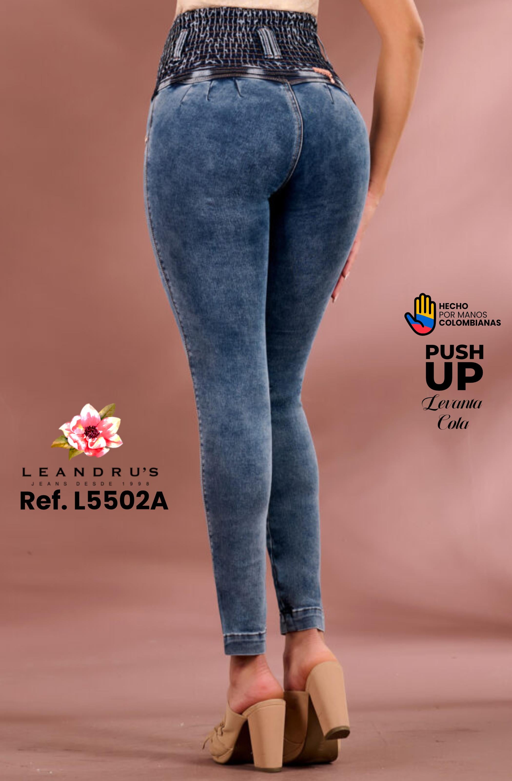 Ref. 10255 -L5502A Jean Colombiano Push Up - Ropa Colombiana