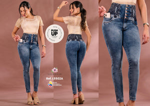 Ref. 10255 -L5502A Jean Colombiano Push Up - Ropa Colombiana