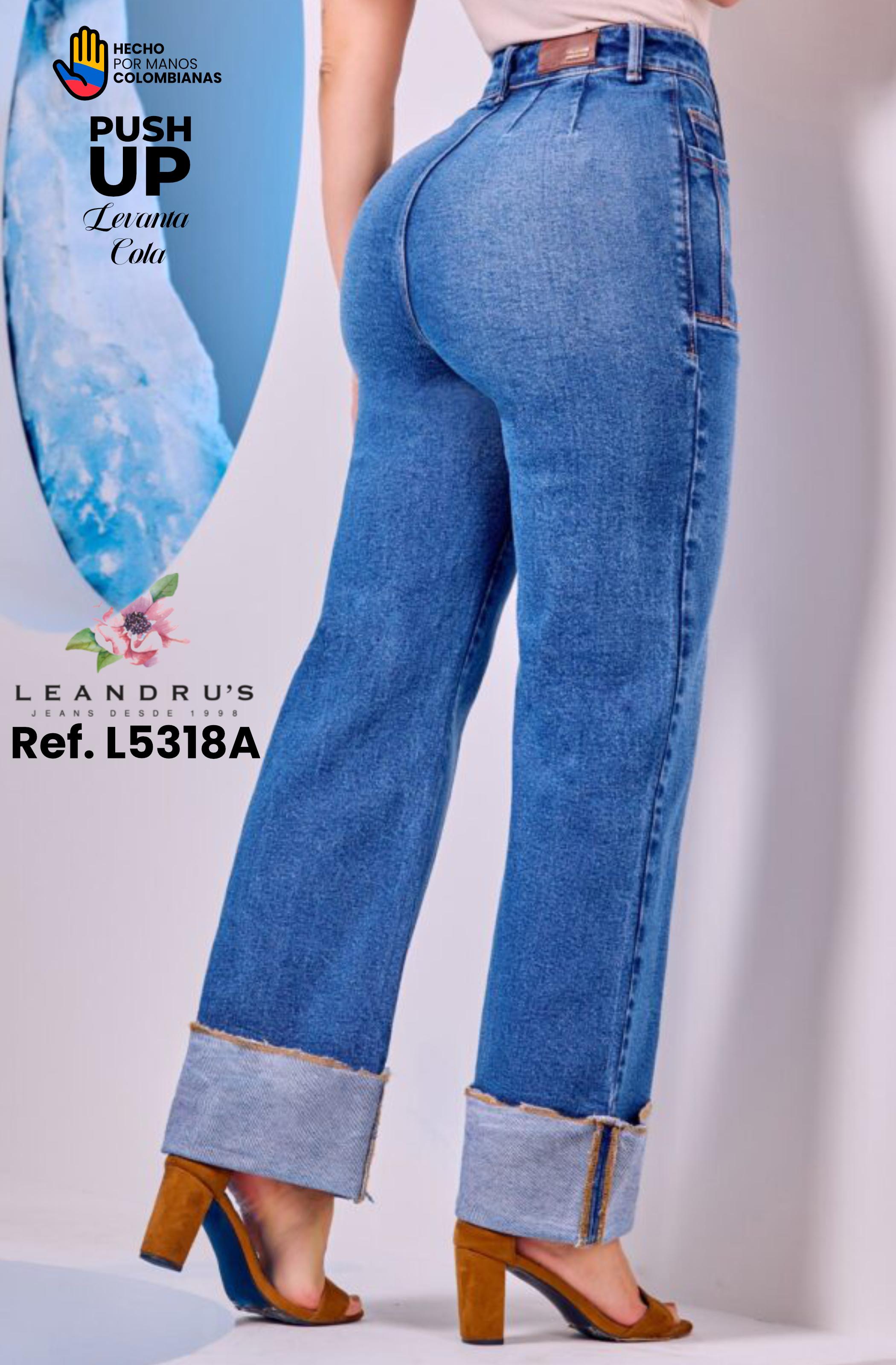 Ref. 10255 -L5318A Jean Colombiano Push Up - Ropa Colombiana