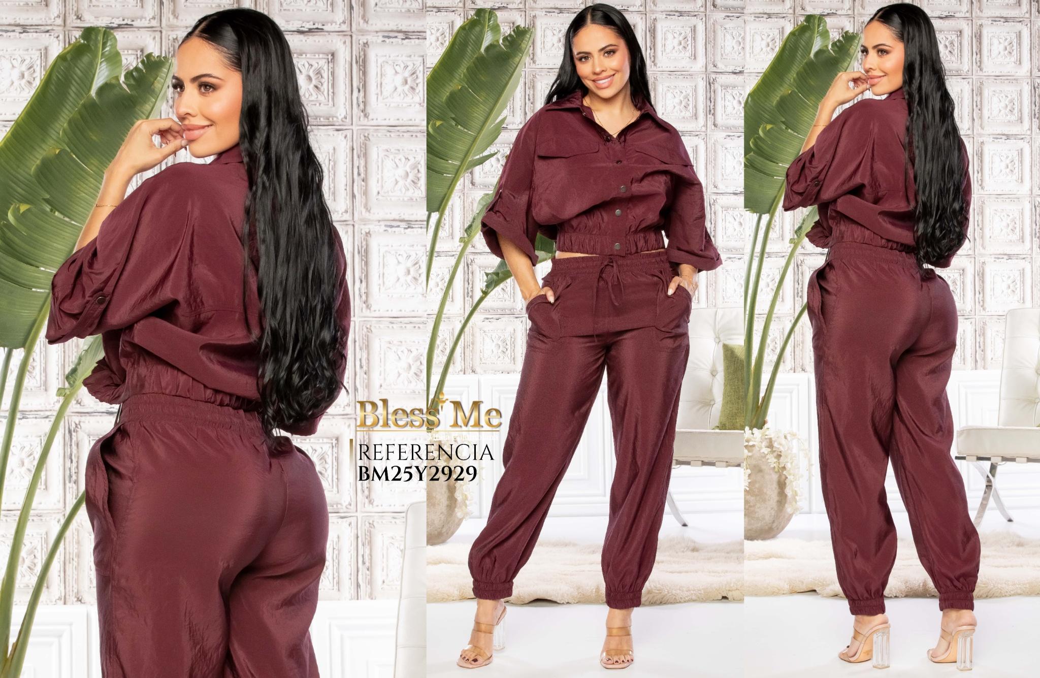 Ref. 5214002 -BM25Y2929 Conjunto de blusa y pantalón - Ropa Colombiana