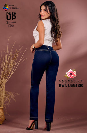 Ref. 10255 -L5513B Jean Colombiano Push Up - Ropa Colombiana
