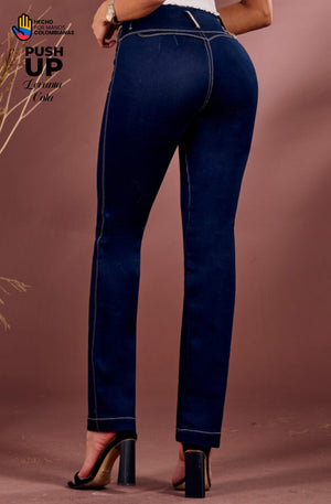 Ref. 10255 -L5513B Jean Colombiano Push Up - Ropa Colombiana