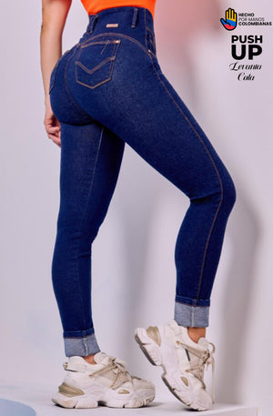 Ref. 10255 -L5320B Jean Colombiano Push Up - Ropa Colombiana