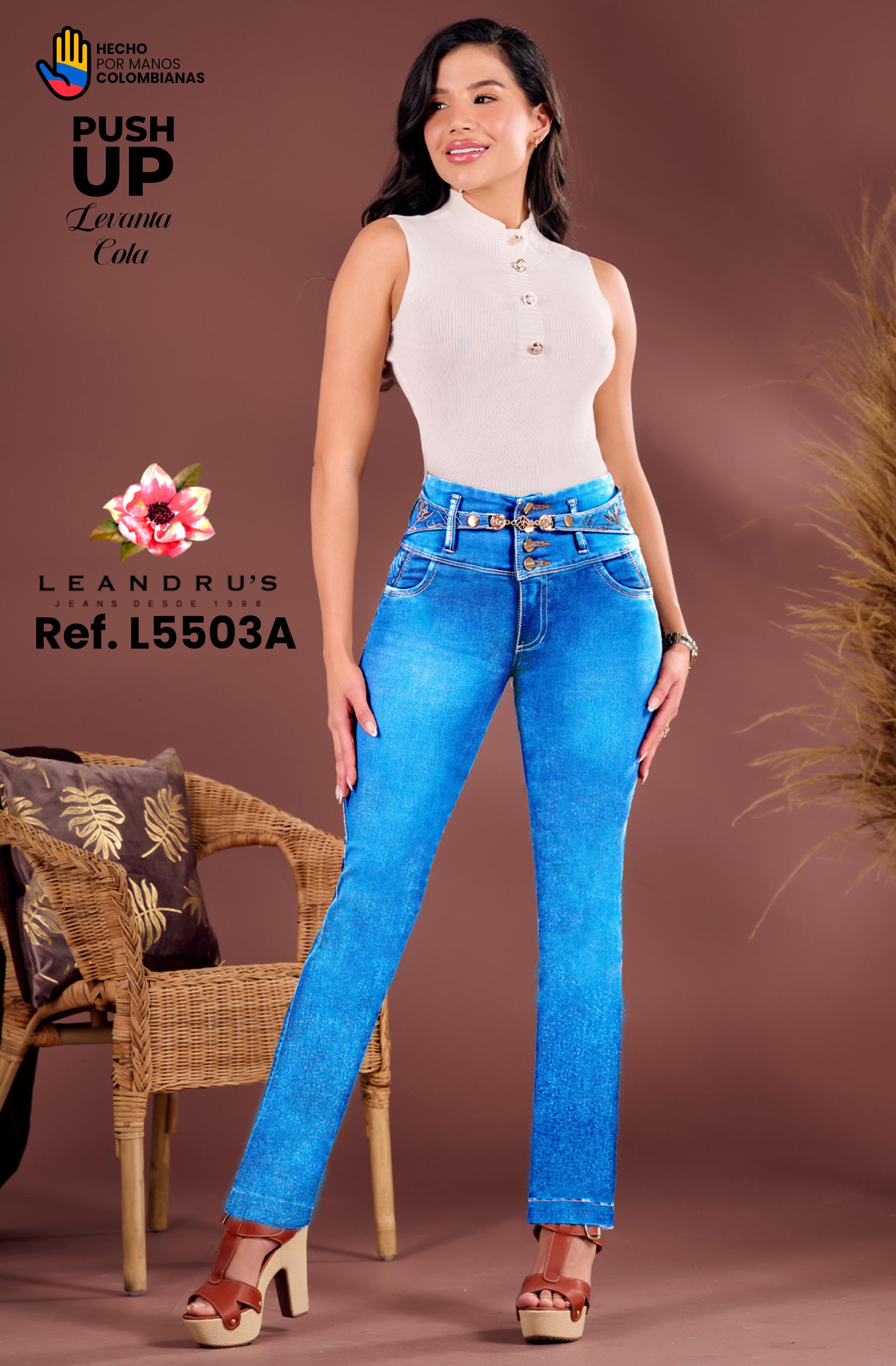 Ref. 10255 -L5503A Jean Colombiano Push Up - Ropa Colombiana
