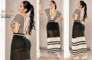 Ref. 5214002 -BM2868 Vestido de Fiesta Largo - Ropa Colombiana